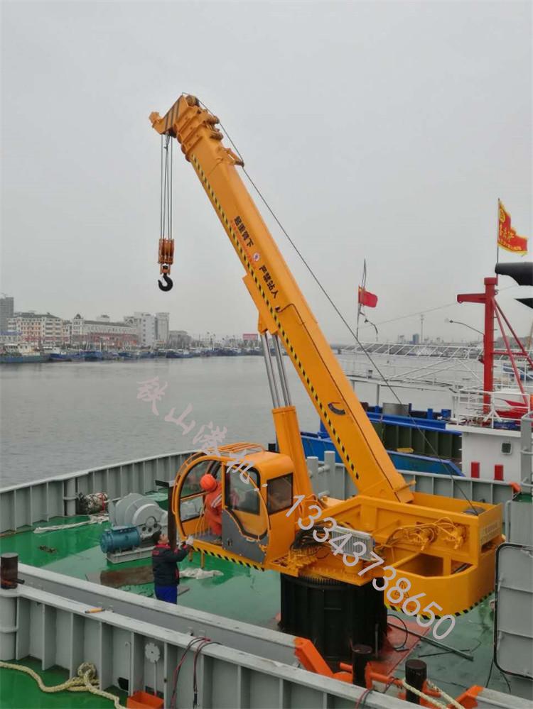 山東臨沂甲板起重機(jī)廠家起重機(jī)耐沖擊，制動性能好